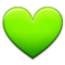 Green Heart emoji on Samsung